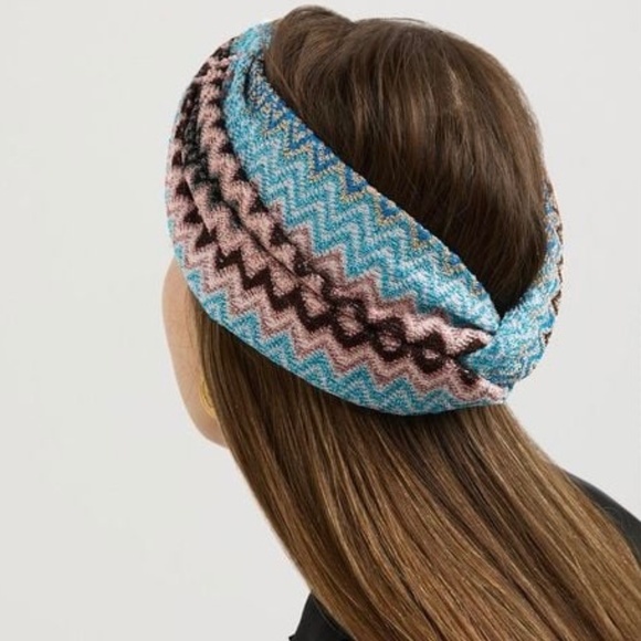 MISSONI Chevron Knotted Headband - Picture 9 of 9